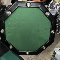 Folding  poker table