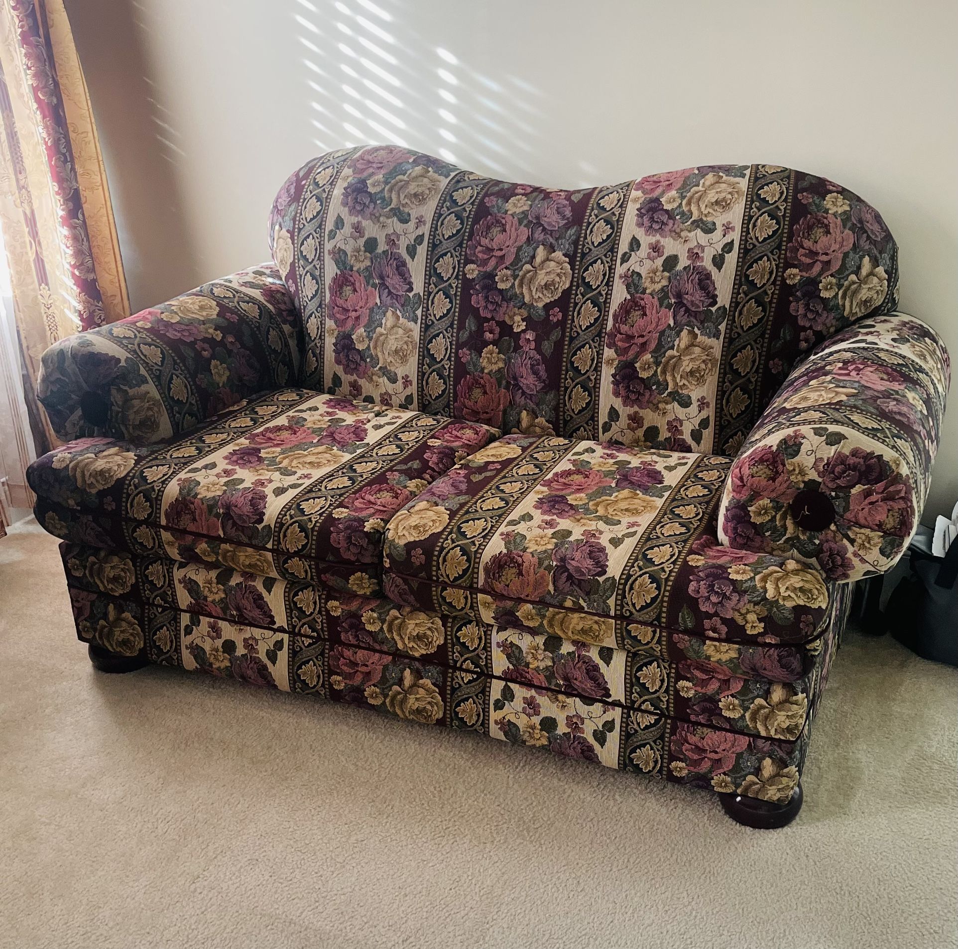 Loveseat And Matching Chair
