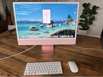 iMac 24” M3 Red 2023 - Como Nuevo / Like New