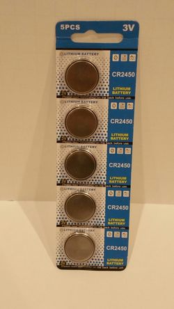 Lithium CR 2450 battery
