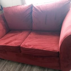 Red Couch  Cozy 