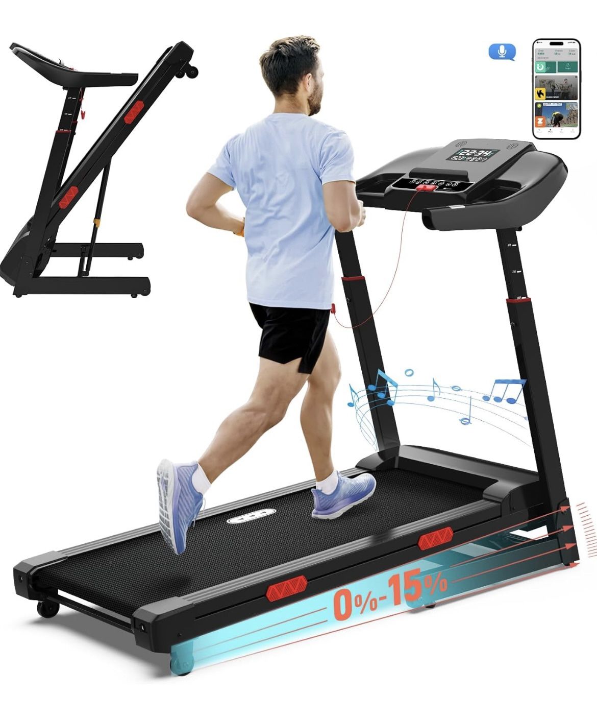 Auto Incline Digital Treadmill Never Opened