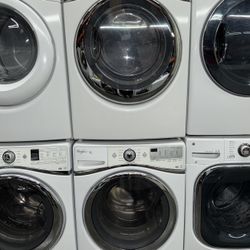 WHIRLPOOL XL CAPACITY ELECTRIC WASHER & DRYER