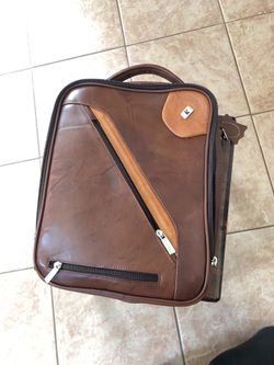 Laptop leather handmade bag DANJOR