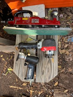 3 Pneumatic Air Tools Lot – Body Sander & Die Grinders
