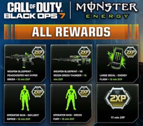 Black Ops 7 x Monster Energy Full Set