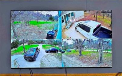 4 SECURITY CAMERAS CAMARAS DE SEGURIDAD💯Installed💯