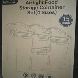 Airtight Food storage Container Set (4sizes)