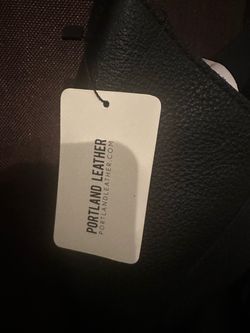 Portland Leather Black Leather Bag