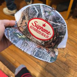 Supreme Authorized Mesh Back 5- Panel (SS25) Camo