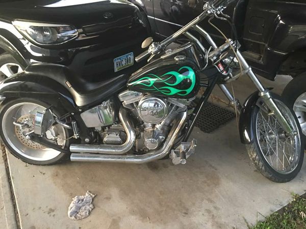 2003 custom built softtail motorcycle