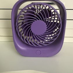purple fan 