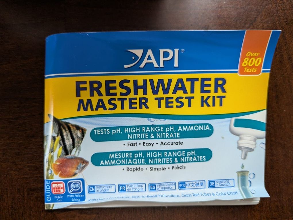 Freshwater Aquarium Water Master Test Kit
