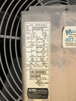 Carrier condenser 2.5 ton
