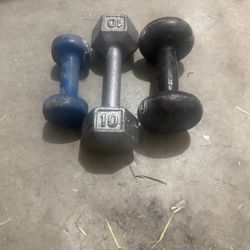 Misc Weights. 5-10lbs