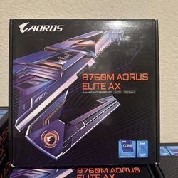 Gigabyte B760M Aorus Elite AX DDR5 Intel Socket LGA 1700 Motherboard