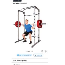 Squat Rack. Plus Attachments. 