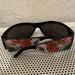 Ed Hardy Swarovski Crystal Tiger Sunglasses