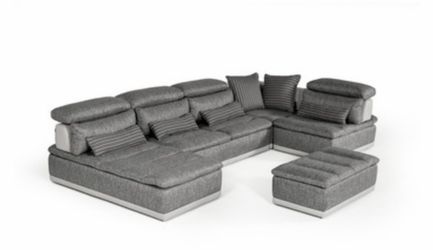 Sectional luxury , Italian leather
