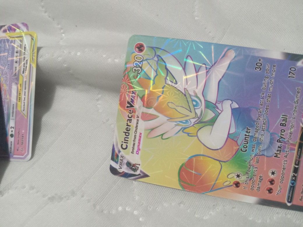 Cinderace V Max Card