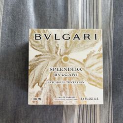 New Bvlgari Splendida Patchouli Tentation Perfume 3.4 oz (Sealed)