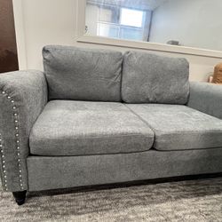 Loveseat Upholstered Living Room Sofa Set