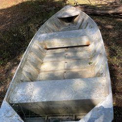 14 Ft Aluminum Flat Bottom Boat