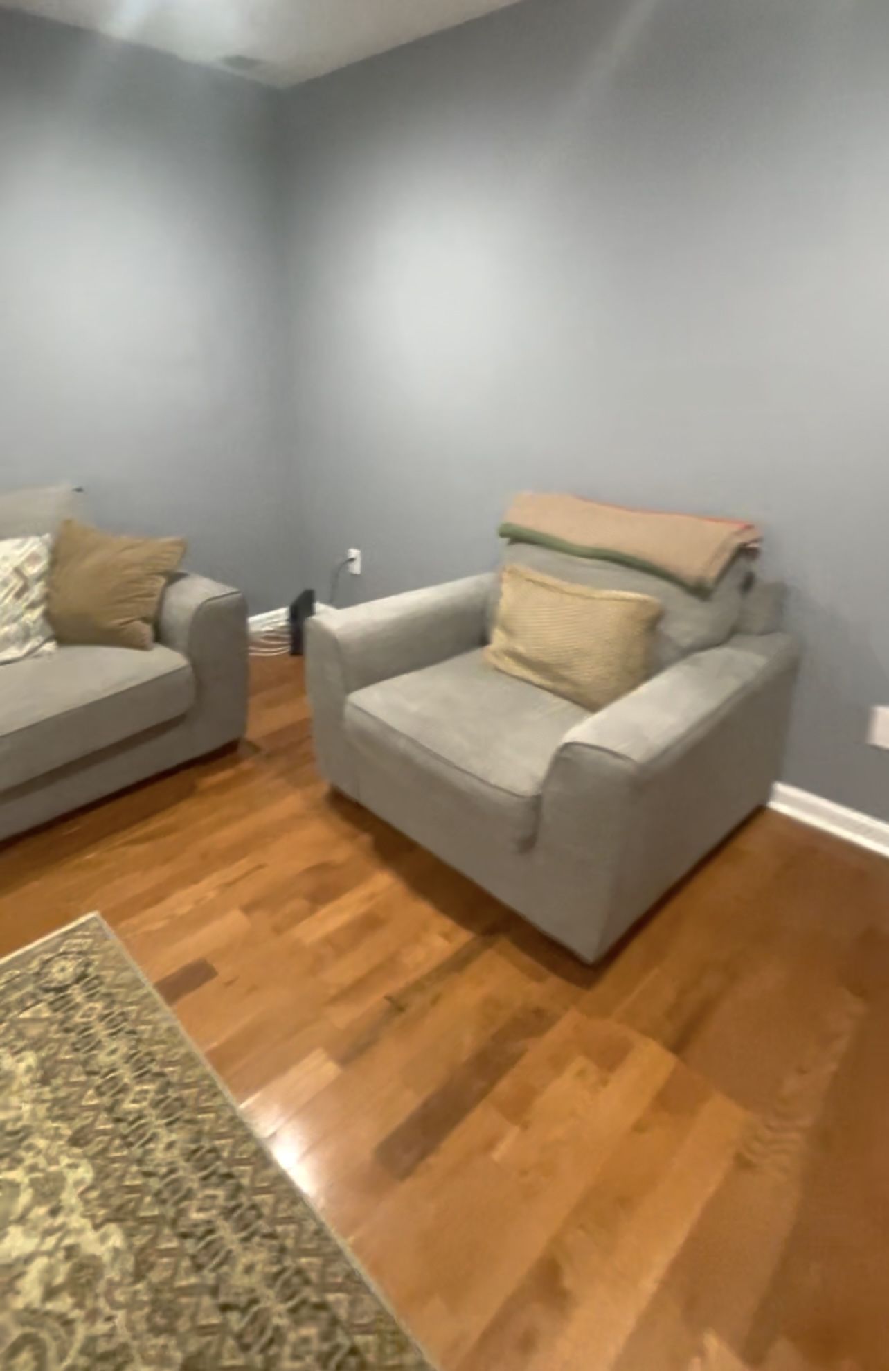 For Sale – 2-Piece Living-Room Set (Sofa + Oversized Armchair)