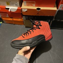 Jordan Reverse Flu Game 12s size 10 USED