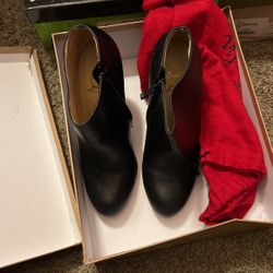 Christian Louboutin Black Ankle Bootie
