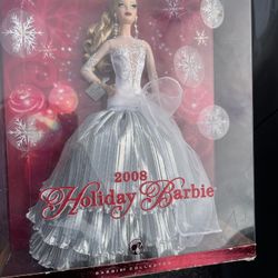 2008 Hoilday Barbie Doll 