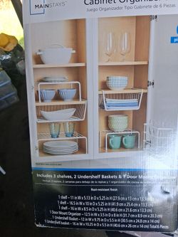 Cabinet organizers. Free