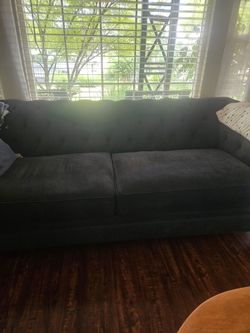 Blue couch