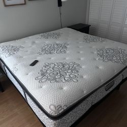 King Bed with Adjustable Frame (Head/Foot Lift)