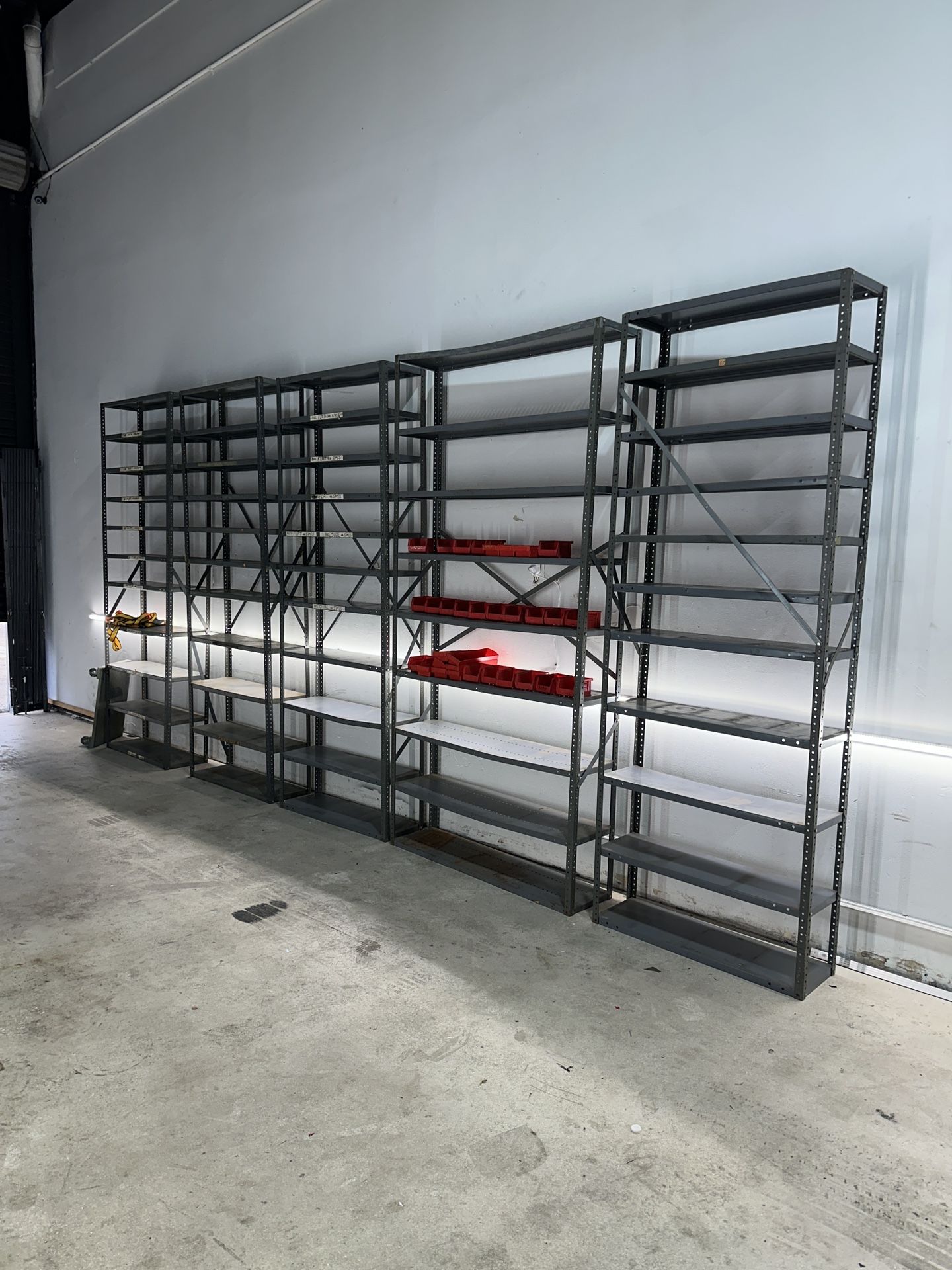 Heavy Duty Metal Shelves - Vintage