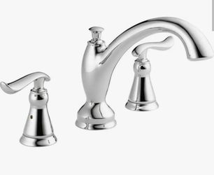 DELTA Faucet Linden Roman Tub in Chrome (Trim Only)