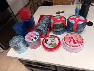 Christmas treat and gift boxes