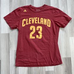 Cleveland Cavaliers Lebron James Adidas Jersey T-shirt. Size Medium. Good Condition, See All Pics