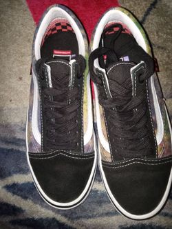 Vans size 4 boys