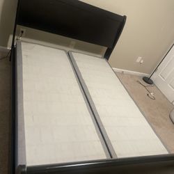 Black Queen Size Bedroom Set -negotiable Price
