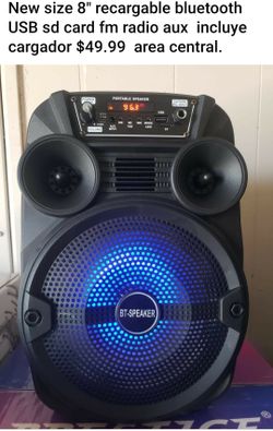 Radio speaker Bluetooth