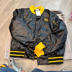 Warriors Jersey Curry Thompson Shirts Jacket