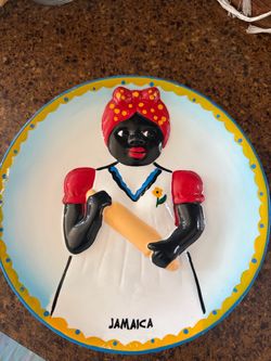 Jamaica Souvenir Decorative Plate