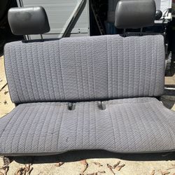 1997 Nissan Hardbody 5 Speed Manual Bench Seat. 