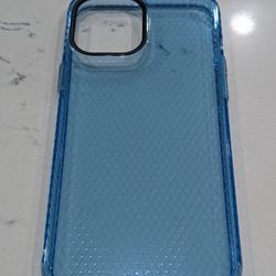 iPhone 12 Pro Max Blue Transparent Case