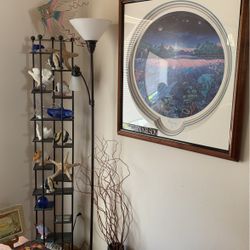 Hawaii  Lots Of Fish Display And Signed Robert Lyn Nelson Painting From Hawaii