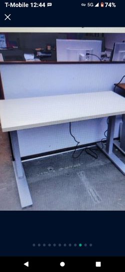 10 Matching Herman Miller Desks electric Sit Stand Adjustable Height  Delivery Available