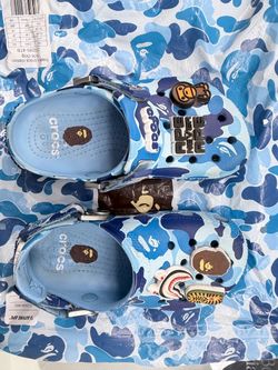 Bape crocs kids