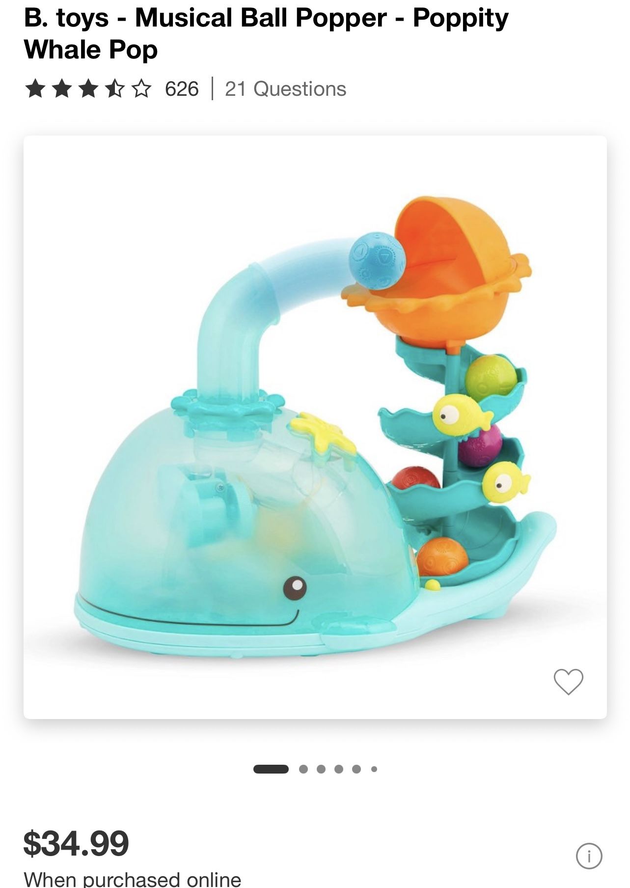 Ball Popper Toy