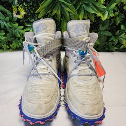 Nike Air Force 1 Mid x Off-White Light Grey White Men’s Size 13 D06290-121